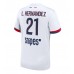 Paris Saint-Germain Lucas Hernandez #21 Bortedrakt 2025-26 Korte ermer